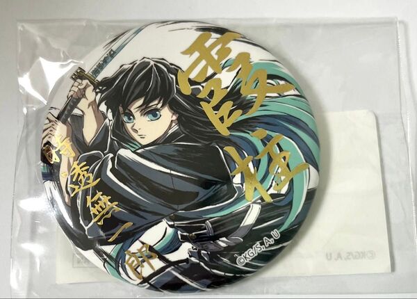 鬼滅の刃 C105 幕間画WEBSHOPくじ 霞柱 時透無一郎 E賞箔押し57mm缶バッジ