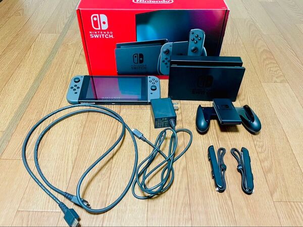 Nintendo Switch グレー 初期化済み 任天堂 ニンテンドースイッチ