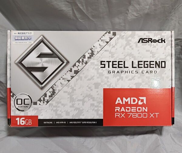 ASROCK AMD Radeon RX7800XT Steel Legend 16G OC