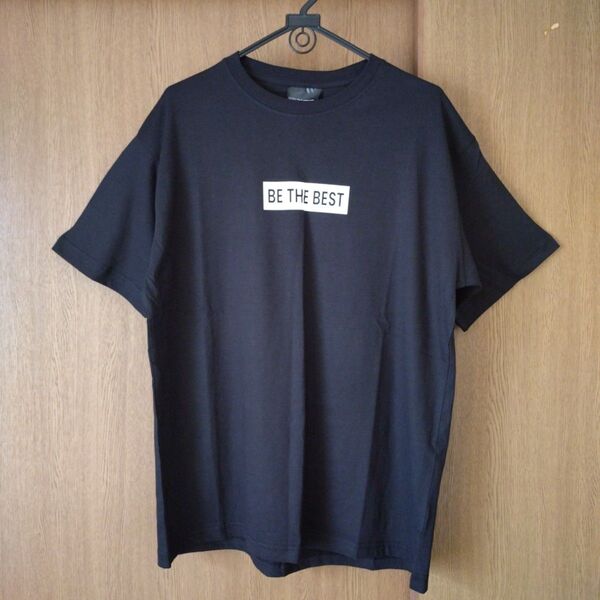★★ 新品 未使用 英字プリント 半袖 Tシャツ メンズ 3L 黒色