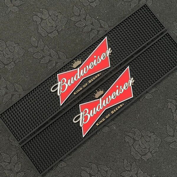 2枚セット Budweiser バドワイザー コースターマット バー カフェ アメカジ 雑貨 ビール バー カフェ 開業 店舗