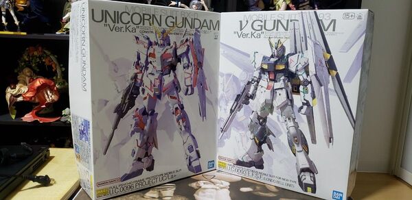 新品未組立 MG 1/100 νガンダム Ver.Ka ユニコーンガンダム Ver.ka 2点セット ガンプラ