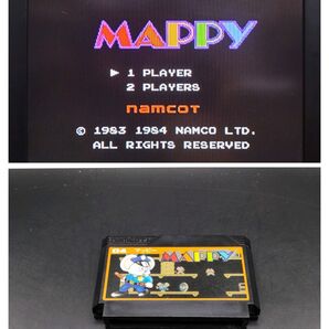 FC中央右③ マッピー mappy ファミコン ゲーム ソフト カセット レトロ 昭和