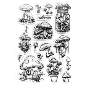 クリアスタンプ2018:mushroom《2点で15%、3点で20%OFF》