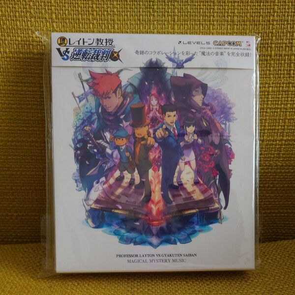 レイトン教授VS逆転裁判 魔法音楽大全 サウンドトラックCD 3枚セット