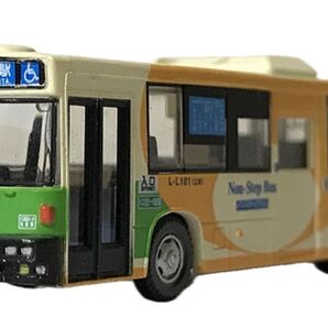バスコレクション 第5弾 シークレット 東京都交通局 都営バス 都07 グリーンスター 日産ディーゼル西工96MC 2台セット