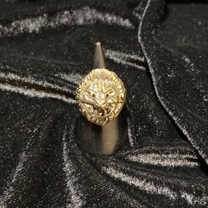 ☆一点物☆金色のライオンRING