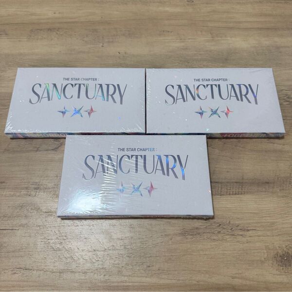 TXT 新品未開封 SANCTUARY ANGEL ver アルバム 3枚セット