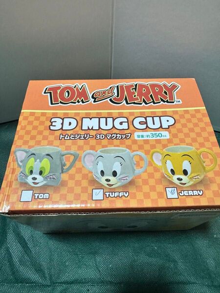 トムとジェリー 3Dマグカップ タフィー