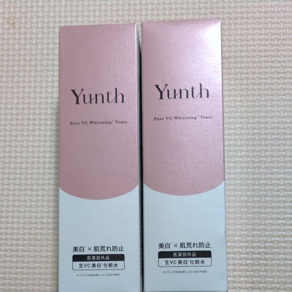ユンス Yunth ホワイトニングローション 化粧水 120ml×2本 美白 生ビタミンC