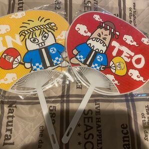 JIN TEO うちわ 2個セット