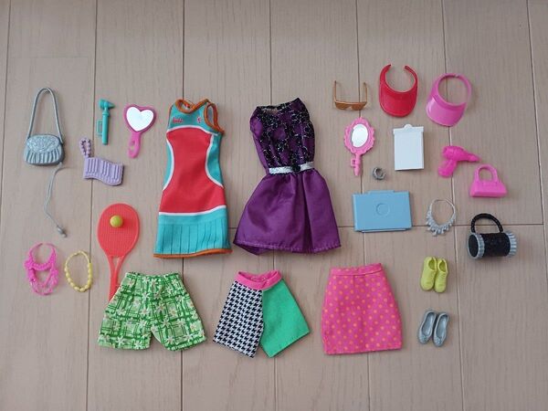バービー人形 ドール 服、小物 セット マテル アウトフィット まとめ売り
