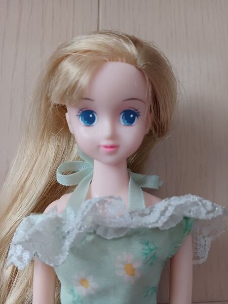 ティモテ人形 レア 前髪別植毛 ドレス付き 日本製 ジェニーフレンド タカラ TAKARA 当時物