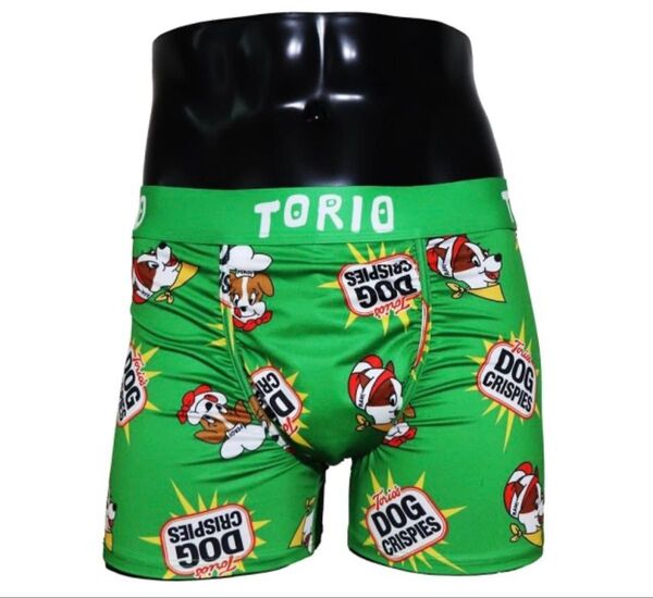 Mサイズ TORIOボクサーパンツ ドッグクリスピー