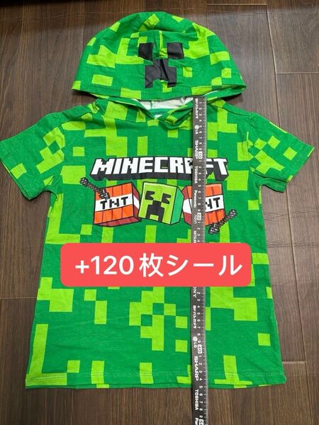 Minecraft マインクラフト マイクラ 半袖 Tシャツ 子供服 キッズ 100 110サイズセット (6号)