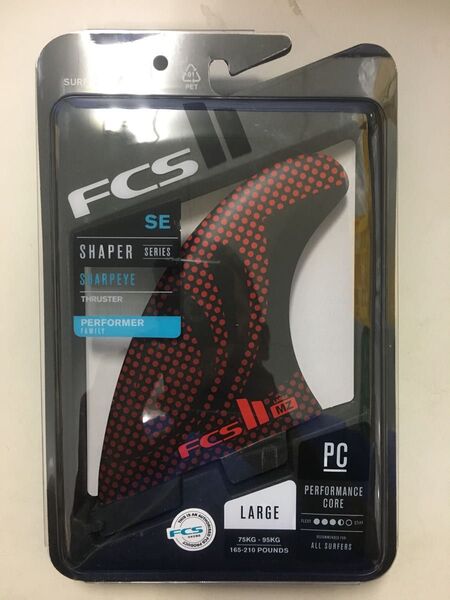 FCS エフシーエス FCS 2 シャープアイ トライフィン L サイズ