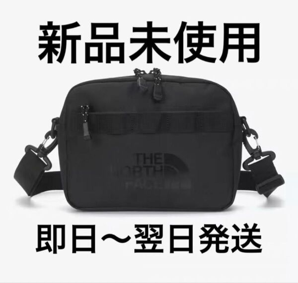 新品未使用 ノースフェイス 韓国 ショルダー バッグ northface ブラック WL LOGO CROSS BAG S
