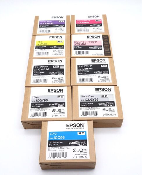 エプソン SC-PX1VL用 ンクカートリッジ9色セット
