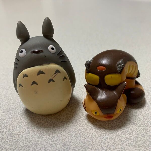 中古 となりのトトロ 指人形 トトロ ネコバス