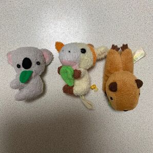 ぬいぐるみマグネット 3個