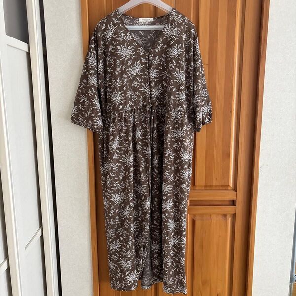 chocol raffine robe 七分袖シャツワンピース チュニック