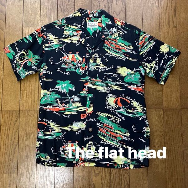 フラットヘッド アロハシャツ ハワイアンシャツ