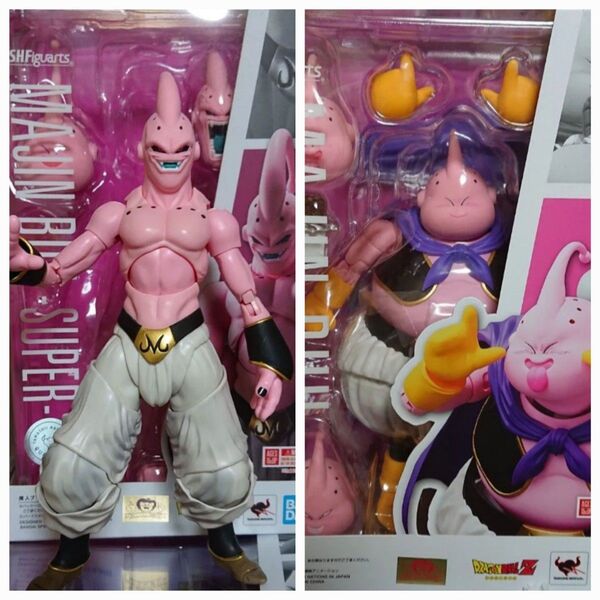 ★まとめ買い特別価格★ S.H.Figuarts ドラゴンボールZ 魔人ブウ -善- & 魔人ブウ -悪-