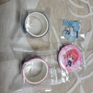 ブルーロック くら寿司 缶バッジ マスキングテープ アクリルチャーム
