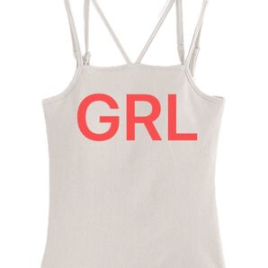 ☆グレイル GRL キャミソール 大人 可愛い Sサイズ 未使用品 アイボリー 即購入 大歓迎 パッド入り タンクトップ キャミ☆