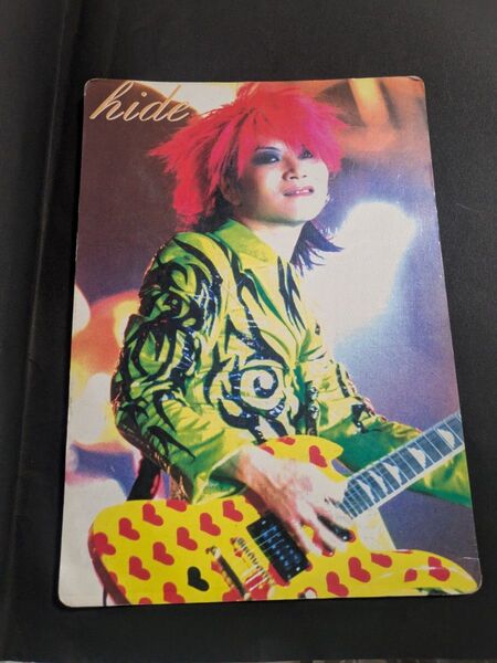 X JAPAN hide 下敷き
