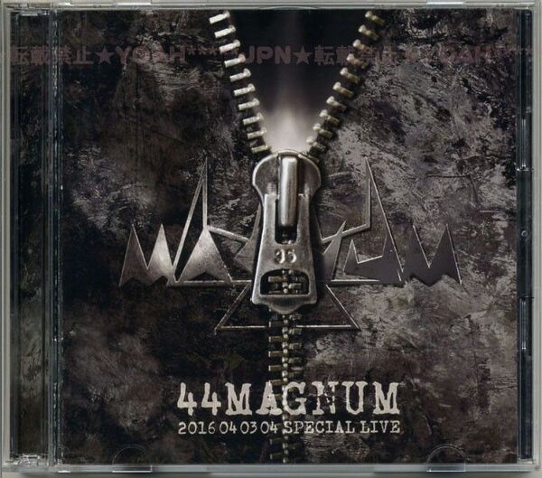 廃盤 ジャパメタ CD+DVD ☆ 44MAGNUM / 44MAGNUM 2016 04 03 04 SPECIAL LIVE