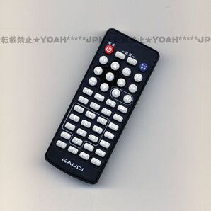 純正 全ボタン赤外線発光確認済み ☆ GAUDI ポータブルDVD リモコン GPDBRC-1