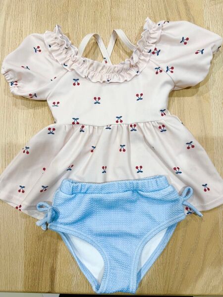 プティマイン petit main 水着 90cm セパレート スイムウェア