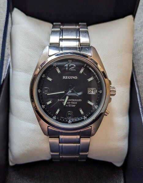 CITIZEN REGUNO 電波ソーラー腕時計 H415-S057515 メンズ