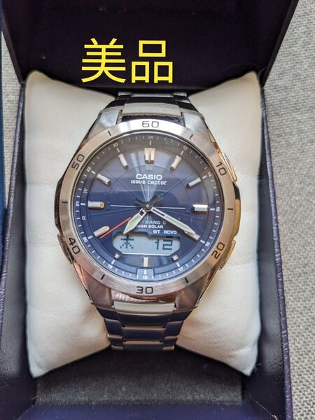 CASIO カシオ ウェーブセプター 電波ソーラーWVA-M640