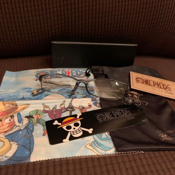 送料無料◆新品 ONE PIECE LIMITED BY JINSコラボメガネ OP-001ルフィ◆特典付き ワンピースサングラス