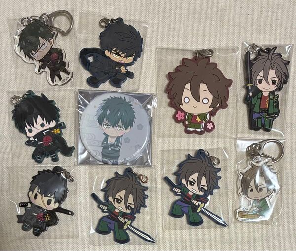 ※ バラ売可 刀剣乱舞 同田貫正国 御手杵アクリルキーホルダー ラバーストラップ