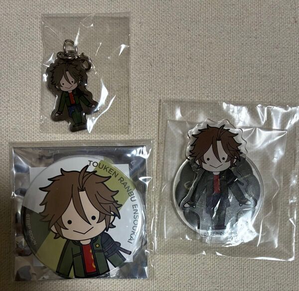 ※ バラ売可 刀剣乱舞 宴奏会 御手杵 メタルチャーム アクリルスタンド缶バッジ