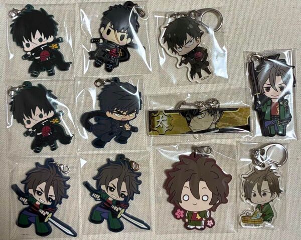 ※ バラ売可 刀剣乱舞 同田貫正国 御手杵アクリルキーホルダー ラバーストラップ