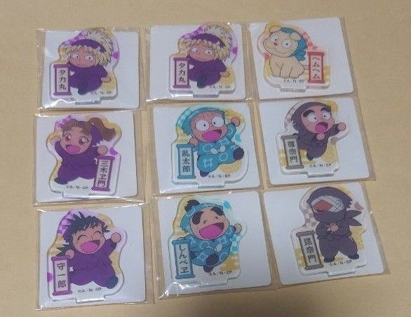 忍たま乱太郎 アクリミニ アクスタ(尊奈門、雑渡、タカ丸、三木ヱ門、浜、)