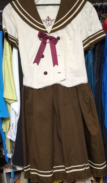 Metamorphose 半袖 セーラーワンピース ロリィタ