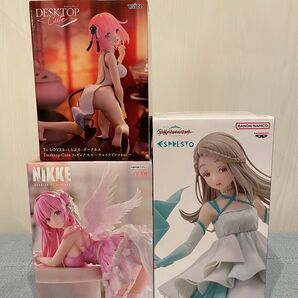 学園アイドルマスター NIKKE To LOVEる フィギュア まとめ売り 3点セット