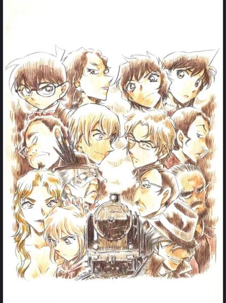 セル画・原画 名探偵コナン ミニ複製原画