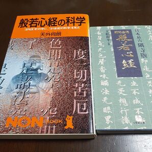 般若心経の科学、般若心経意味解説本 2冊セット