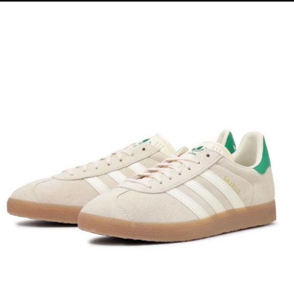 【23cm】GAZELLE W グリーン adidas originals ローカットスニーカー