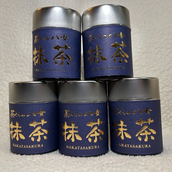八女抹茶 20g缶入り 5缶セット