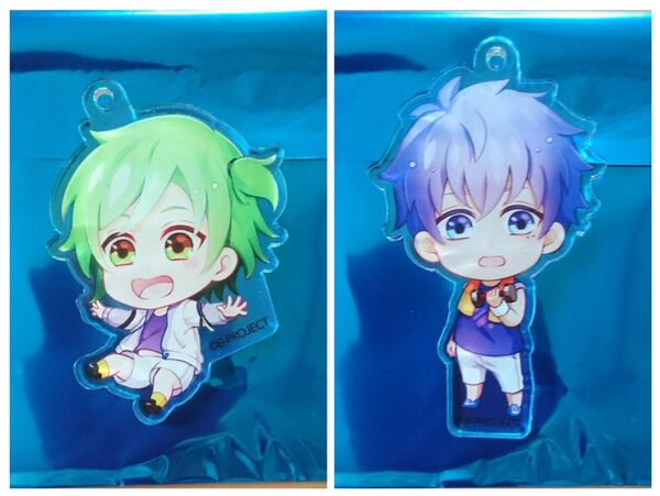 B-PROJECT アクリルキーホルダー BAMBI-PROJECT ver. 王茶利暉 野目龍広 2個セット バンビ