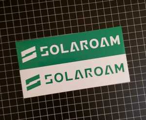 Toray　Solaroam　東レ　ソラローム　ステッカー　シール　/ライン