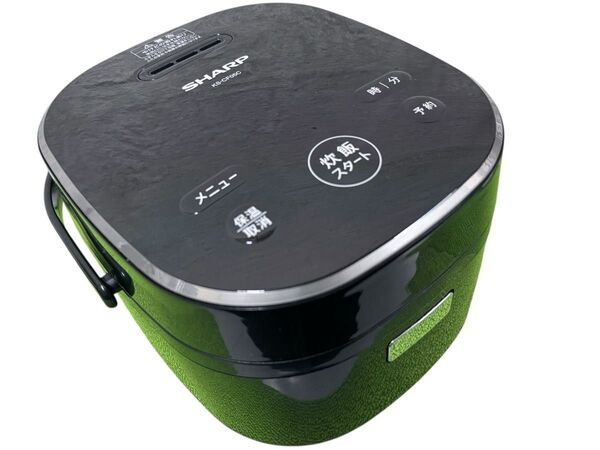【中古】SHARP 炊飯器 KS-CF05B-B 3合