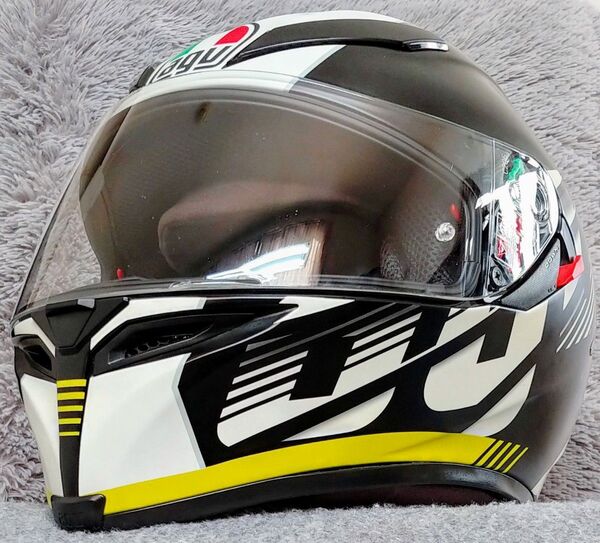 【2017年製】AGV K5S Asian Fit Mサイズ カーボンアラミド フルフェイスヘルメット